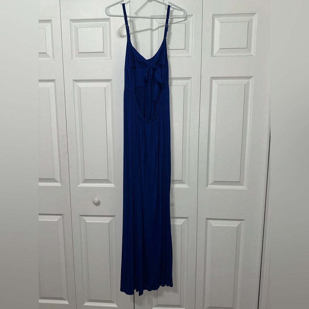 NWOT Lascana Blue Maxi Dress - Picture 5 of 6